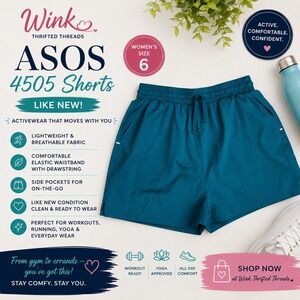 ASOS 4505 Shorts Green Size 6 | Like New | Activewear‎ Women's